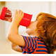 Munchkin. Пляшка для води і напоїв Miracle 360 з инфузером, 590 мл червона(5019090517539)