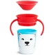 Munchkin. Чашка-непроливайка Miracle 360° Белый медведь, 177 мл (5019090517768)