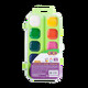 ZiBi. Фарби акварельні 10 кольорів в салатова упаковці(4824004031947)