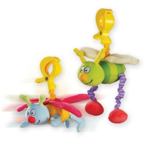 Taf Toys. Іграшка-підвіска на прищіпці Жу-жу(тремтячий метелик і бджілка, в асортименті) (10555)