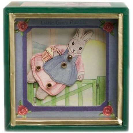 Trousselier.Музыкальная шкатулка с серым кроликом (2900000006713)