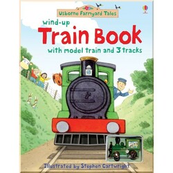 Usborne. Детская книга-игрушка поезда (9780746093689)