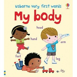 Usborne.  Развивающая книга Развивающая книга "Первые слова: мое тело" (9781409535331)