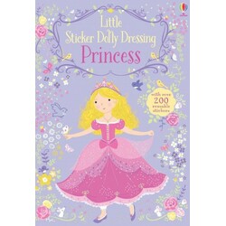 Usborne. Развивающая книга с многоразовыми наклейками Принцессы (200 наклеек) (9781474921862)