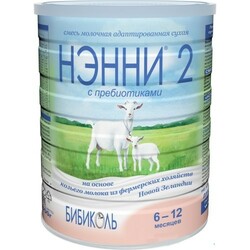 НЕННИ. Суха молочна суміш Ненні 2 з пребиотиками 400 г(6-12m) (9421025231964)