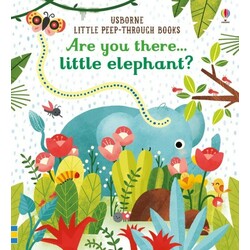 Usborne. Развивающая книга "Где ты спрятался, маленький слоненок?" (англ. язык) (9781474936781)
