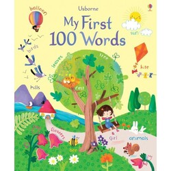 Usborne. Розвиваюча книга "Мої перші 100 слів на англійському"(9781474937207)