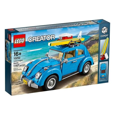 Lego. Конструктор LEGO Фольксваген Жук 1167 деталей(10252)