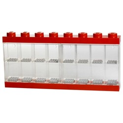 Lego. Конструктор LEGO Красная витрина для минифигурок (16 ячеек) 1 деталей (40660001)