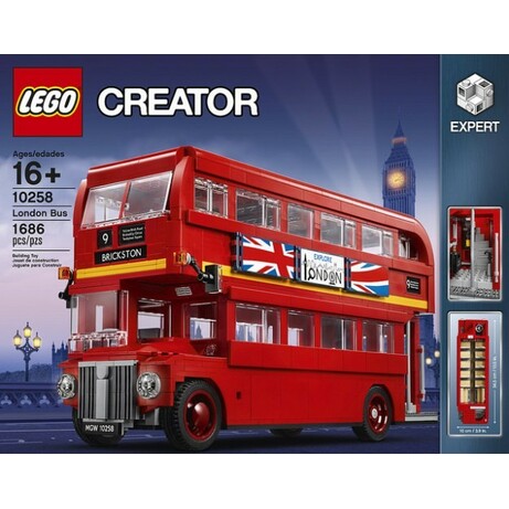 Lego. Конструктор Лондонський автобус 1686 деталей (10258)