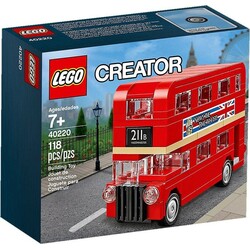 Lego. Конструктор LEGO Лондонський автобус 118 деталей (40220)