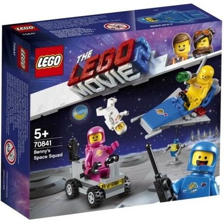 Lego. Конструктор Космический отряд Бенни 68 деталей (70841)