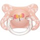 Suavinex. Пустышка анатомическая Крылатые истории 2-4 месяца Розовые бабочки (8426420053044)