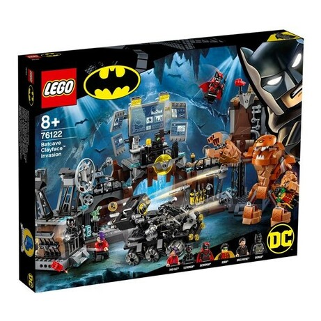 Lego. Конструктор Вторгнення Глиноликого у бэт-пещеру 1037 деталей(76122)
