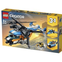 Lego. Конструктор  Двухроторный вертолёт 569 деталей (31096)