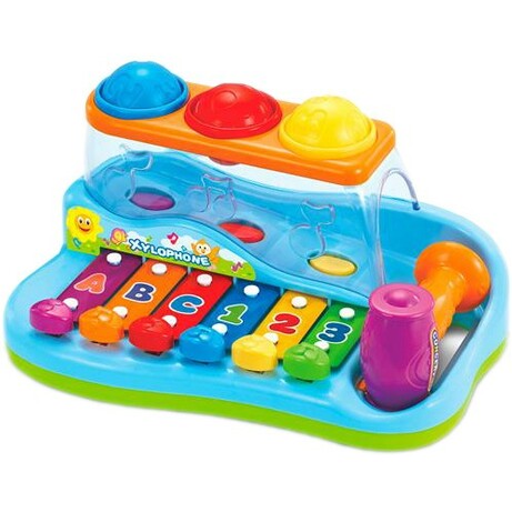 Іграшка Hola Toys Ксилофон-веселка(6944167190997)
