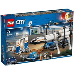Lego. Конструктор  Збірка ракет і транспорт 1052 деталей(60229)