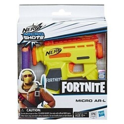 Hasbro. Игрушечное оружие Nerf Бластер Fortnite Microshots Микро AR-L (5010993606856)