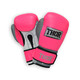 Thor. Перчатки боксерские TYPHOON 14oz /Кожа /розово-бело-серые(7200802722145)