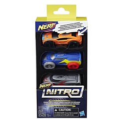 Hasbro. Набор машинок Nerf Nitroe (5010993381272)