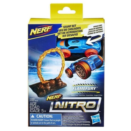 Hasbro. Автотрек Nerf Nitro Препятствие и машинка (5010993447138)