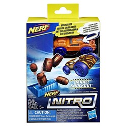 Hasbro. Автотрек Nerf Nitro Перешкода і машинка(5010993522354)