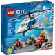 Lego. Конструктор Погоня на полицейском вертолете 212 деталей (60243)