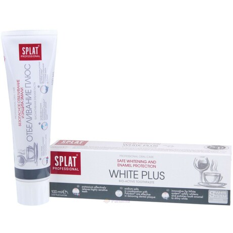 Splat. Зубна паста Professional White plus вибілювання, 100 мл(930134)