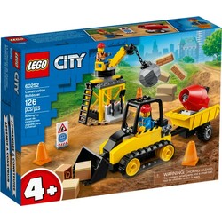 Lego. Конструктор  Будівельний бульдозер 126 деталей(60252)