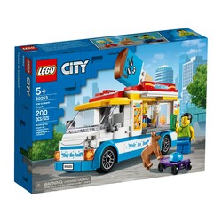 Lego. Конструктор LEGO Грузовик мороженщика 200 деталей (60253)