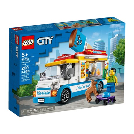 Lego. Конструктор LEGO Грузовик мороженщика 200 деталей (60253)