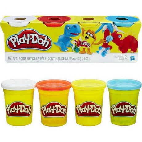 Play-Doh. Набор пластилина Dino 4 баночки (5010994947033)