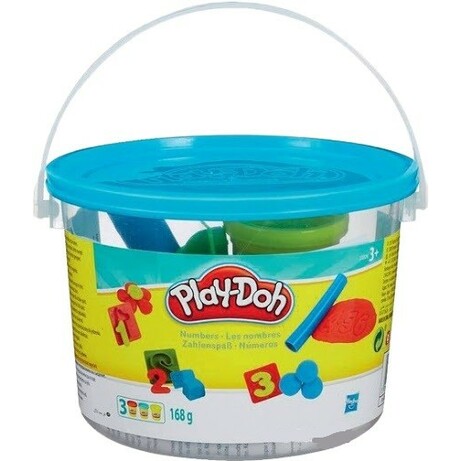 Play-Doh. Игровой набор с пластилином "Ведерочко: цифры" (5010994872359)