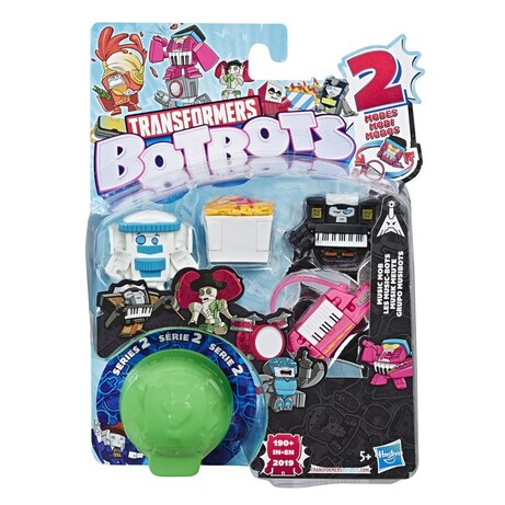 Hasbro. Игровой набор Transformers Botbots: Банда Music Mob (5010993601929)