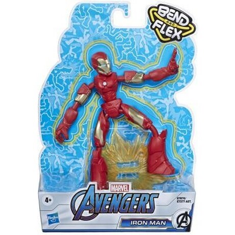 Hasbro. Фігурка Avengers Bend and flex Айрон Мін 15 см(5010993641864)
