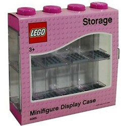 Lego. Конструктор Рожева вітрина для мініфігурок (8 комірок) 1 деталей (5711938031343)