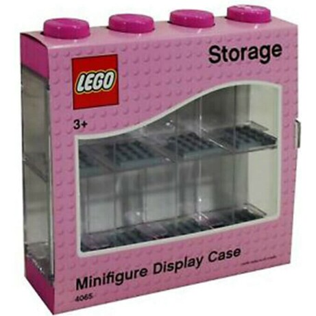 Lego. Конструктор Рожева вітрина для мініфігурок(8 комірок) 1 деталей(5711938031343)
