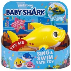 Baby Shark. Интерактивная игрушка для ванны Baby Shark Robo Alive Junior Baby Shark