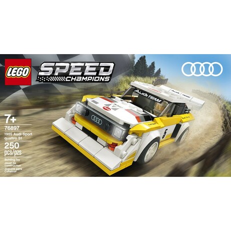 Lego. Конструктор  Audi Sport Quattro S1 250 деталей(76897)