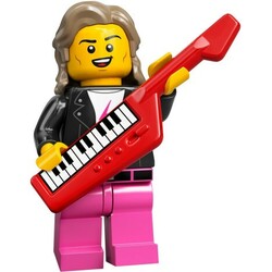 Lego. Конструктор Музикант 80-х 6 деталей(71027-14)