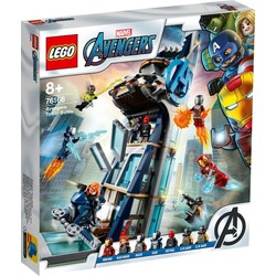Lego. Конструктор  Вежа Месників - Битва 685 деталей (76166)
