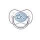Canpol Babies. Пустышка силиконовая симметричная 6-18 мес Newborn baby Голубой (5901691813953)