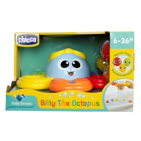 Chicco. Іграшка для ванни "Восьминіг Біллі"(8058664118670)